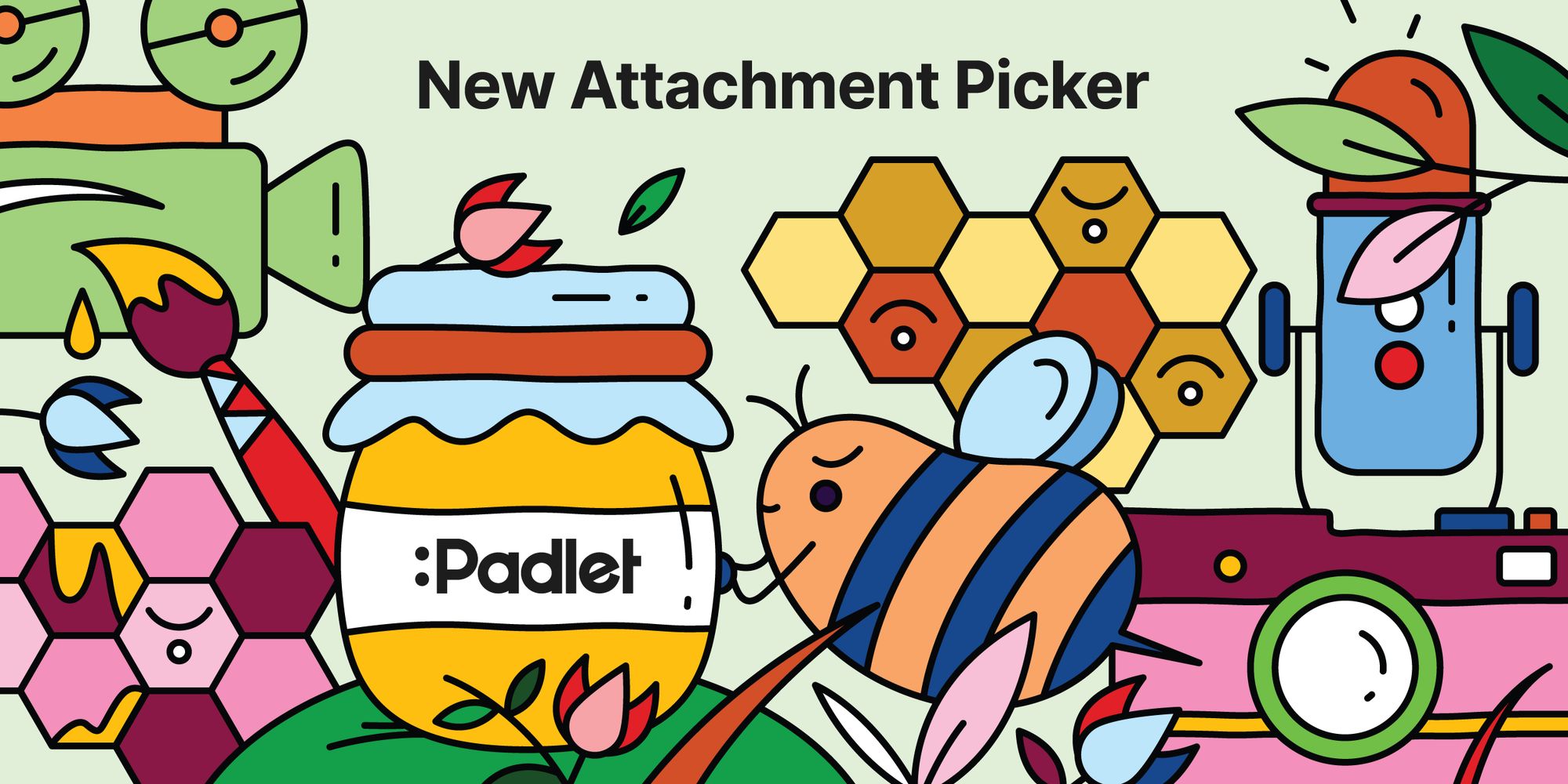 New attachment picker