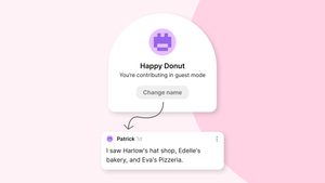 Anonymous attribution, no sign-up required