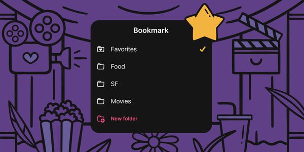 Bookmarks reorganize your interests